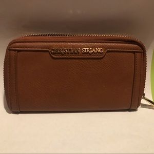 Christian Siriano Brown Wallet (RARELY USED)